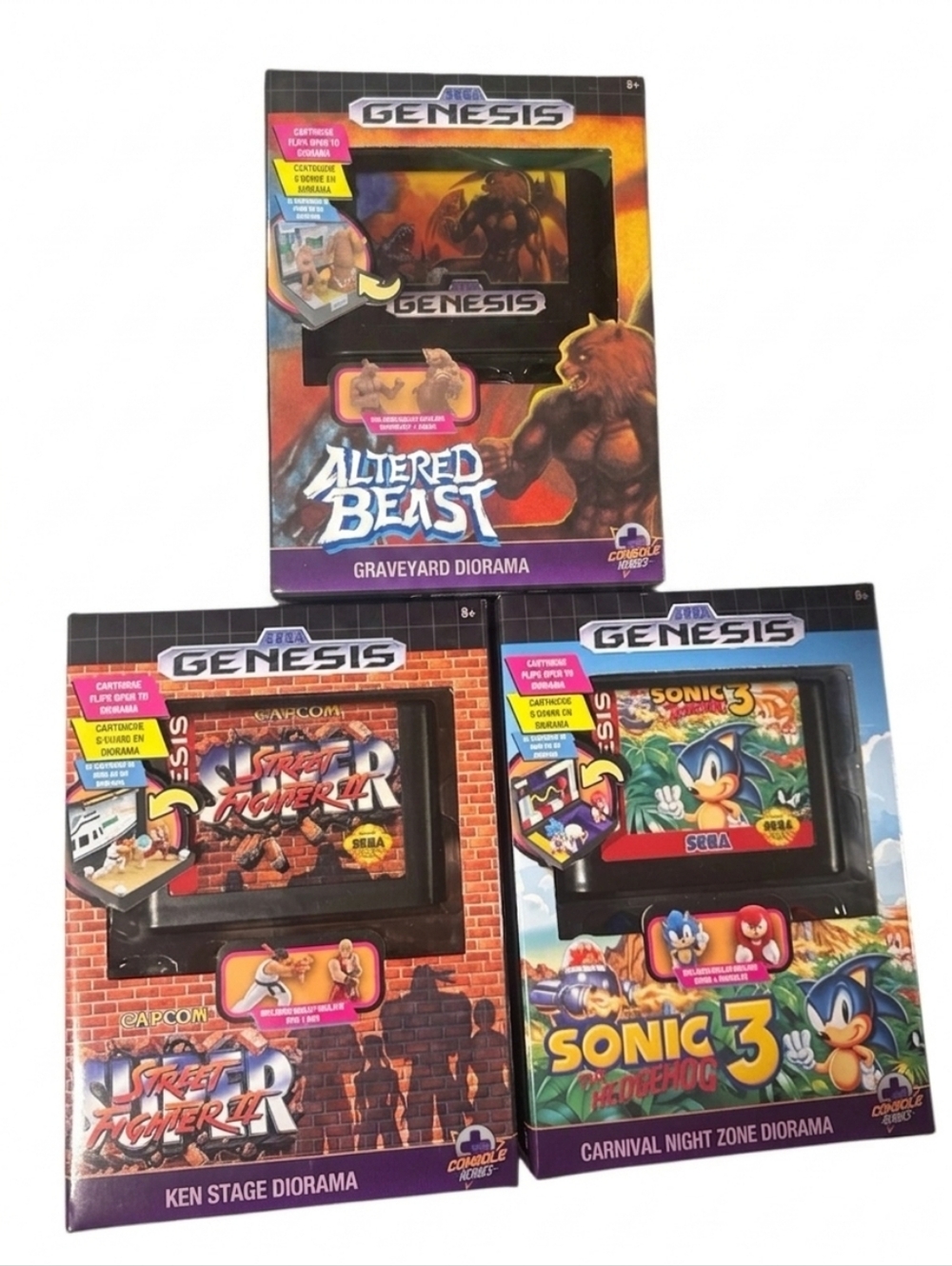 Sega Genesis Console Dioramas Sealed